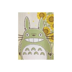 Hot Curtains Totoro Sunflower - My Neighbor Totoro Wall Decoration