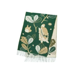 Outlet Dark Green Stole Oak leaves - My Neighbor Totoro Outfits