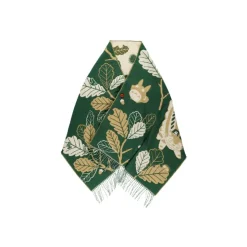 Outlet Dark Green Stole Oak leaves - My Neighbor Totoro Outfits
