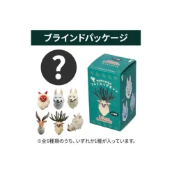 3D Character Magnet -Princess Mononoke Figurines
