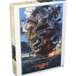 Hot Deluxe Foil Puzzle 1000P Movie Poster - Howl’s Moving Castle Jigsaw Puzzle