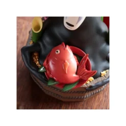 Online Diorama No Face Golden bucket & bamboos - Spirited Away Décoration