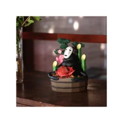 Online Diorama No Face Golden bucket & bamboos - Spirited Away Décoration