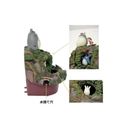 DIORAMA TOTORO AND MEIL PLAYING BY THE RIVER - MY NEIGHBOUR TOTORO Décoration