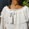 Hot Embroidered Jewel Brooch Walking Kodama - Princess Mononoke Pins