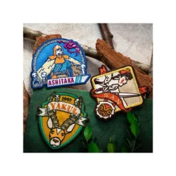 Discount Embroidery badge sticker Ashitaka - Princess Mononoke Badges