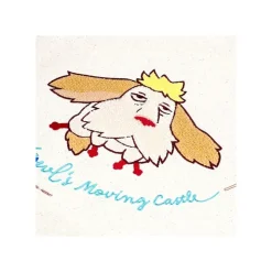 Outlet Embroidery Canvas Tote bag Flying Heen - Howl's Moving Castle Bags