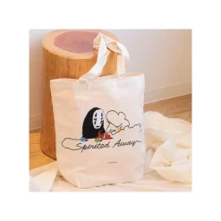Embroidery Canvas Tote bag No Face Knitting - Spirited Away Bags