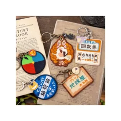Hot Embroidery Keychain Chikyuya - Whisper of the Heart Keychains