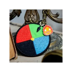 New Embroidery Keychain Magic colour disc - Howl's Moving Castle Keychains