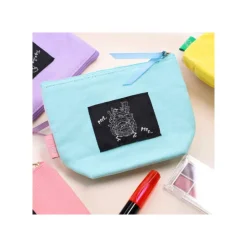 New Embroidery pouch Calcifer - Howl's Moving Castle Storage
