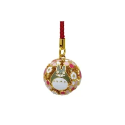 Golden Ring Bell Strap Totoro Sakura - My Neighbor Totoro Straps