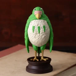 Hot Green Parakeet Figurine - The Boy and the Heron Figurines