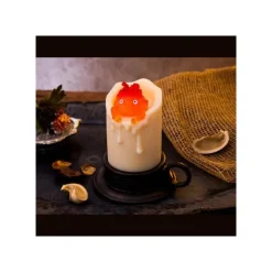 Hot Illuminated Calcifer & candle Statue - Howl’s Moving Castle Statues