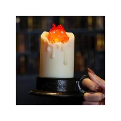 Hot Illuminated Calcifer & candle Statue - Howl’s Moving Castle Statues