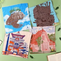 Online Imabari Handkerchief Laputa 40x40 cm - Castle in the Sky Outfits