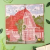 Hot Imabari Handkerchief Satsuki & Mei’s house 40x40 cm - My Neighbor Tot Outfits