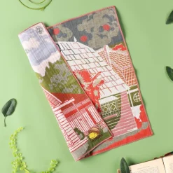 Hot Imabari Handkerchief Satsuki & Mei’s house 40x40 cm - My Neighbor Tot Outfits