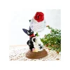 Hot Jiji and rose calendar statue - Kiki's Delivery Service Statues