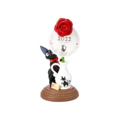 Hot Jiji and rose calendar statue - Kiki's Delivery Service Statues