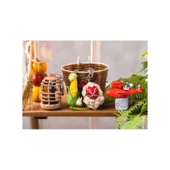 Online Keychain Soot Sprite in corn with Totoro - My Neighbor Totoro Keychains