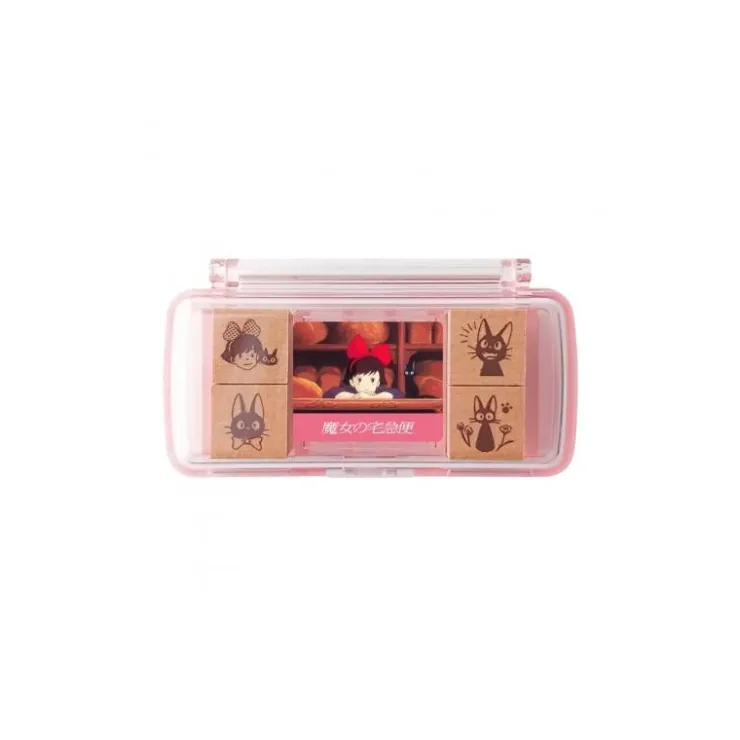 Clearance Kiki & Jiji Mini Stamp Set Purple - Kiki's Delivery Service Small Equipment
