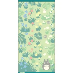 Large Bath Towel Totoro & Butterfly 60x120 cm - My Neighbor Totoro Household Linen