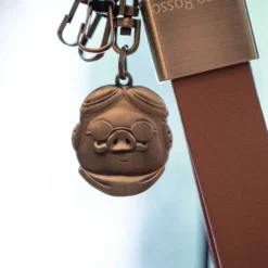 New Leather Key Chain Marco - Porco Rosso Keychains