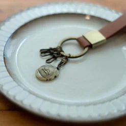 New Leather Key Chain Marco - Porco Rosso Keychains