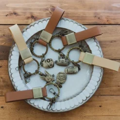New Leather Key Chain Marco - Porco Rosso Keychains