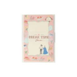 Hot Letter set Break Time Flowers - Howl's Moving Castle Postcards And Letter Papers
