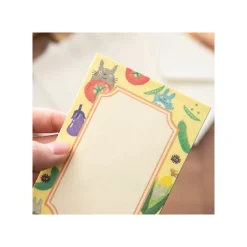 Outlet Letter set Break Time Vegetables - My Neighcor Tortoro Postcards And Letter Papers