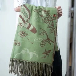 Outlet Light Green Stole Totoro & Catbus - My Neighbor Totoro Outfits