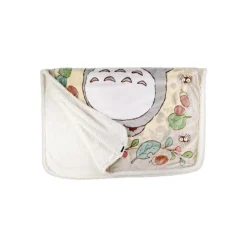 Best Long blanket Rosehips and hazelnuts 200x140 cm - My Neighbor Totoro Household Linen