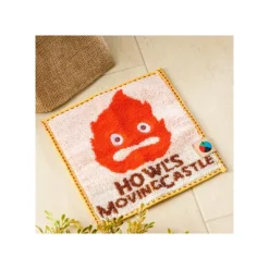 Online Mame Mini Towel Calcifer 15x15 cm - Howl's Moving Castle Household Linen