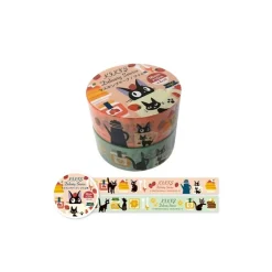 Clearance MASKING TAPE SET KIKI JAM PATTERN - KIKI'S DELIVERY SERVICE Small Equipment