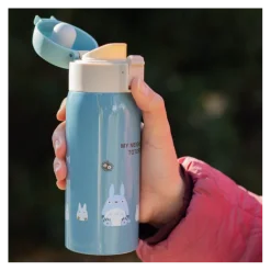Clearance Mat Blue Thermos Bottle 350ml - My Neighbor Totoro Kitchenware