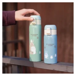 Clearance Mat Blue Thermos Bottle 350ml - My Neighbor Totoro Kitchenware