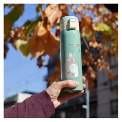 Sale Mat Light Green Thermos Bottle 480ml - My Neighbor Totoro Kitchenware