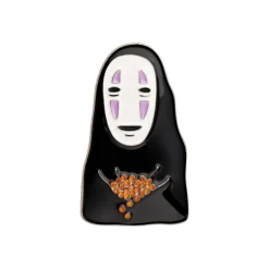 Outlet Metal Brooch No-Face - Spirited Away Pins
