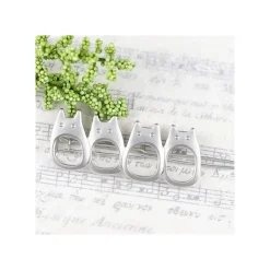 New Metal Hair Clip Garland White Totoro - My Neighbor Totoro Jewellery