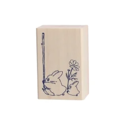 Sale Middle & Small Totoro Wood stamp - My Neighbor Totoro Small Equipment