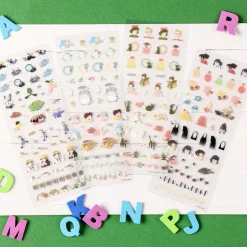 Mini Schedule Stickers - Spirited Away Small Equipment