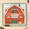Outlet Mini Towel Antique Shop 25x25 cm - Whisper of the Heart Household Linen