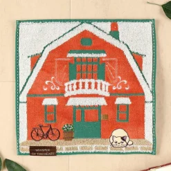 Outlet Mini Towel Antique Shop 25x25 cm - Whisper of the Heart Household Linen