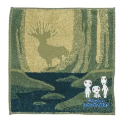 Mini Towel Shadow of the Deer God 25x25 cm - Princess Mononoke Household Linen