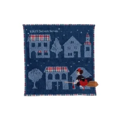 New Mini Towel The Night of Departure 25x25 cm - Kiki's Delivery Service Household Linen