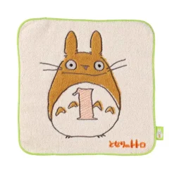 New Mini Towel Totoro Birthday 1 25x25 cm - My Neighbor Totoro Household Linen