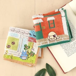Hot Mini Towel Totoro & Kusakabe House 25x25 cm - My Neighbor Totoro Household Linen