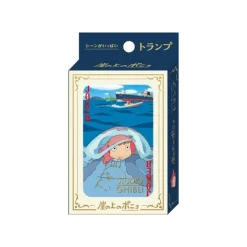 Online Movie Scenes Playing Cards - Ponyo on the Cliff Playing Cards